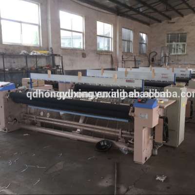 Heavy duty and high speed air jet loom/cotton fabric weaving machine