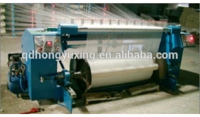 High speed warping machine for weaving machinery